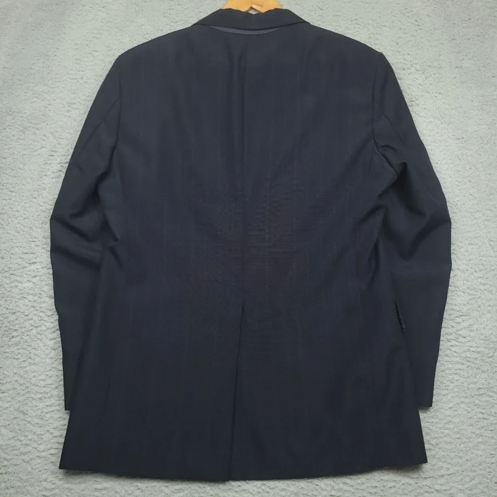 Stafford Blazer Jacket Mens‎ 40R Navy Blue USA Made Suit Separates EUC